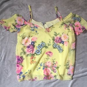 Open-Shoulder Blouse